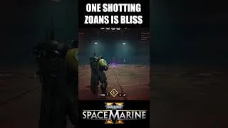 Thumbnail: Literally One Shotting Zoanthropes is Bliss #spacemarine2 #warhammer40k #gaming