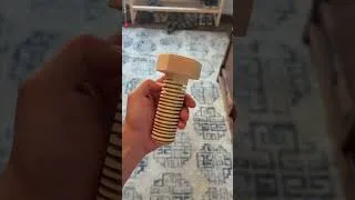 Thumbnail: Building a Wooden Bolt. Inspiration: @twcdesign