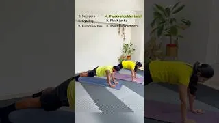 Thumbnail: 3 Mins Core Workout On Floor | Full Core Circuit | Home Workout