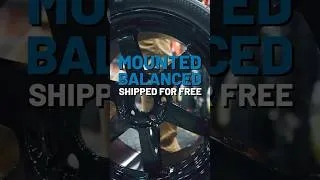 Thumbnail: Mounted. Balanced. Shipped free. Every set, every time! 😎