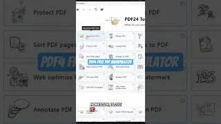 Thumbnail: Free PDF manipulator, pdf24