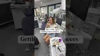 Thumbnail: Day 2 process of having Emax veneers fitted #emaxveneers #veneers