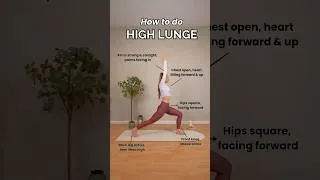 Thumbnail: 5 Things to Always Check in High Lunge