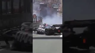 Thumbnail: [Short] Sergio Perez Hulkenberg Magnussen Nasty Crash Monaco