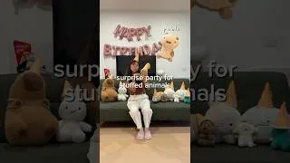 Thumbnail: i love them more than humans 🤭🎂 #birthday #birthdaycelebration #stuffedanimals