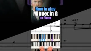 Thumbnail: Minuet in G on PIANO, feat. Tomplay