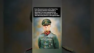 Thumbnail: 🚨 The Desert Fox: Erwin Rommel’s Untold Story #ErwinRommel