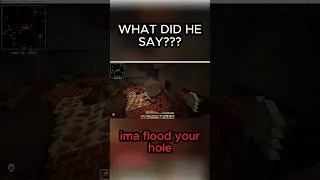 Thumbnail: WHAT DID HE SAY?? 😂 #shorts #minecarft #funny #pg13