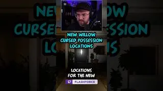Thumbnail: NEW WILLOW CURSED POSSESSION LOCATIONS 🃏 | Phasmophobia #shorts