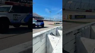 Thumbnail: Pit crew tests the car before the driver gets on the track…
