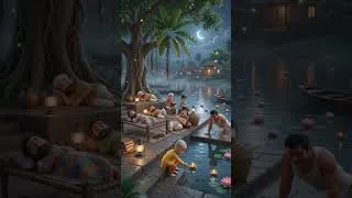Thumbnail: यह नज़ारा मन को शांति दे देगा 🌙🪔 #Shorts