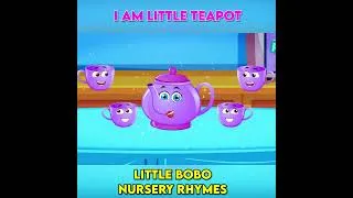 Thumbnail: I Am Little Teapot | FlickBox Nursery Rhymes for Children | Kids Songs #shorts