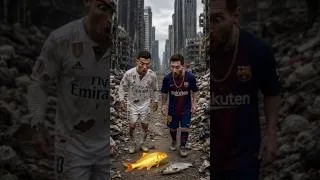 Thumbnail: Ronaldo vs Messi: Golden Fish or OG Fish?! How can it posible #ytshorts #ronaldo #messi #aishorts
