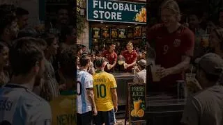 Thumbnail: Ronaldo & Haland juice shop। #ronaldo #leonalmessi #aishorts
