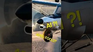 Thumbnail: April Fools! AI ?! Nope, it's really a Turbine powered Carbon Cub