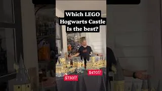 Thumbnail: Which LEGO Hogwarts Castle is the best? #lego #hogwarts #harrypotter #shorts #legoharrypotter #fyp