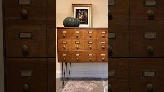 Thumbnail: I transformed this old dresser into an apothecary style cabinet #furniture #makeover #beforeandafter