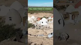 Thumbnail: they are building a dome homestead in the desert