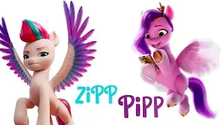 Thumbnail: MLP: Generation 5 - New Characters Introduction: Pipp Petals & Zipp Storm