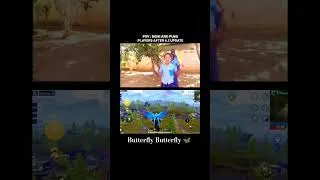 Thumbnail: Butterfly Butterfly 🦋🦋 Where are you going??🥁😂 #youtubeshorts #bgmishorts #gaming #shortvideo #bgmi