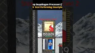 Thumbnail: Top 10  Snapdragon Processors|| & Their  Best Performing Smartphones 💪