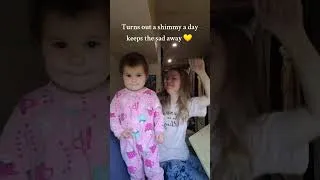 Thumbnail: She really gets into it at the end there 🥰 Recently put up a vlog of our morning routine - check