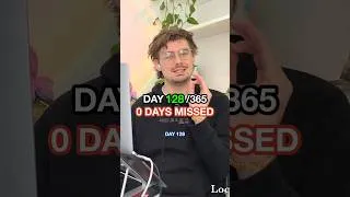 Thumbnail: LOCKING IN EVERY SINGLE DAY 128/365 | study with me #studywithme #motivation #deepwork