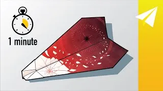 Thumbnail: Fold a Dart Paper Airplane in 1 minute!