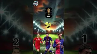 Thumbnail: 😱 Ronaldo vs Messi vs Lamine Yamal… Who Wins? 🐐⚡ #Shorts