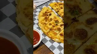 Thumbnail: Crep Paratha 🧀🍗 | Chicken Cheese Stuffed Sandwich | #shorts #youtubeshorts