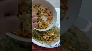 Thumbnail: LEFTOVER ROTI → CRISPY HIGH-PROTEIN PANEER WRAP 🌯