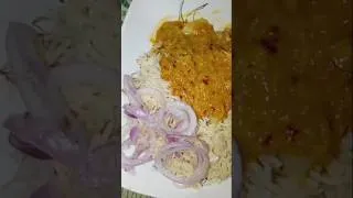 Thumbnail: Indian style daal chawal #food #foodie #viralvideo #viralshort #foodchallenge #challenge #reels