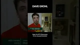 Thumbnail: Where Dave Grohl kept his MTV Moonman Trophy #comedy #rock #davegrohl #foofighters #mtv  #music