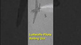 Thumbnail: Rare GSP Gun Camera: Luftwaffe Pilots Bailing Out (Dec 1944)