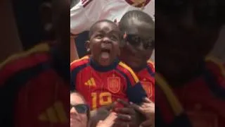 Thumbnail: Lamine Yamal's Little Brother Celebrating Spain's Victory vs Belgium 😍 #fifaworldcup #worldcup2026