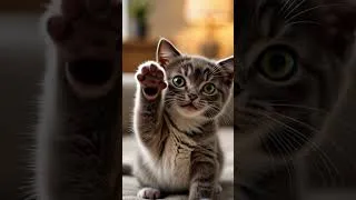 Thumbnail: Cute cat baby want to say something..Pls listen😭