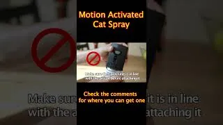Thumbnail: Cat Automatic Spray With Motion Sensor  #catdeterrent#catspray#catprotection#catproblem##3dprinting