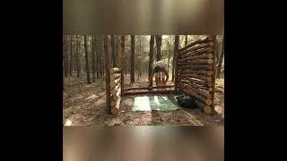 Thumbnail: Bushcraft camp in 40 seconds. shorts