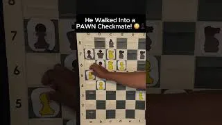 Thumbnail: He Walked Into a PAWN Checkmate! 😳