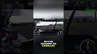 Thumbnail: Near Disaster at Porsche Curves in Le Mans #shorts