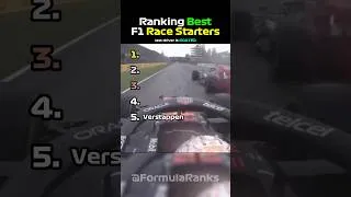Thumbnail: Ranking F1 Race Starters! 👀 ⏳