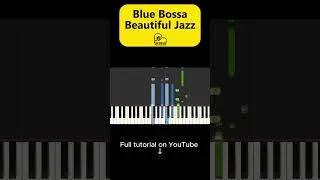 Thumbnail: Blue Bossa - Jazz Piano Tutorial