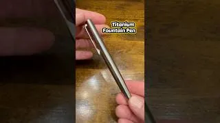 Thumbnail: Titanium Fountain Pen Unboxing