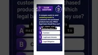 Thumbnail: CIPP/E Pitfall #1 | Consent vs Legitimate Interests Explained #shorts