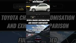 Thumbnail: GT7 Toyota Chaser Customisation & Exhaust Sound Comparison #gt7update