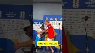 Thumbnail: Vinicius Congratulating 🎊 Haaland For his win tonight #football #popular #fifaworldcup @fifa
