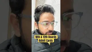 Thumbnail: Check your 10th Admit Cards #admitcard #cbse2026