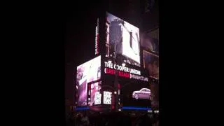Thumbnail: Audi A7 #bolddesign Billboard in Times Square, April 2011