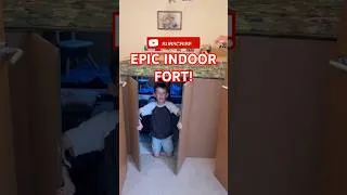 Thumbnail: I Built My Kids the Ultimate Indoor Fort 🏰