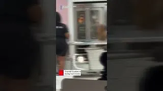 Thumbnail: Crumbl Cookies employees do their hair inside store